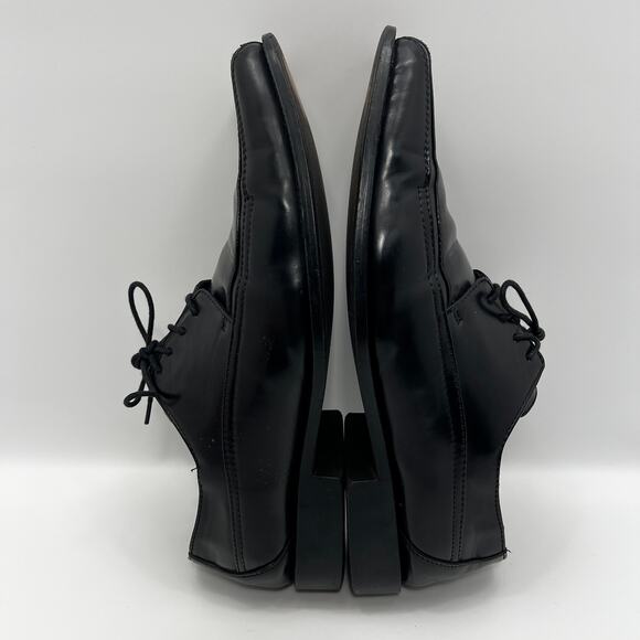 Antonio Cerrelli 5795 Black Upper Square Toe Derby Mens 12 Dress Shoes* - Picture 4 of 9